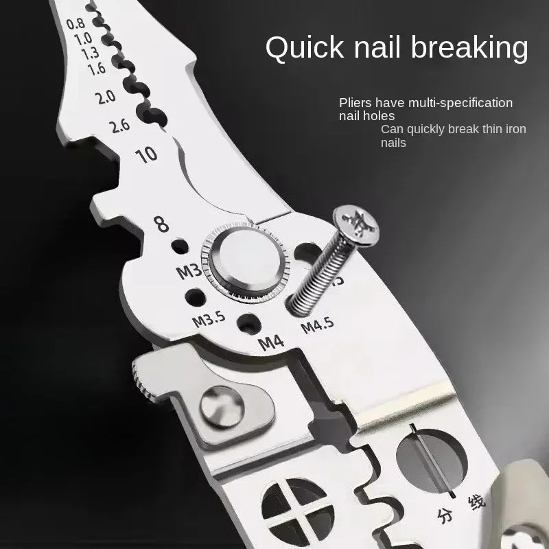 Automatic Wire Stripper Cutter - أداة تجعيد الأسلاك وقاطع الكابلات 28