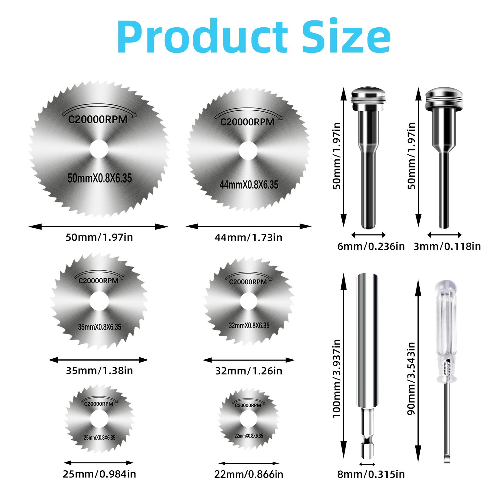 شفرات منشار فولاذية عالية السر - مراجعة Cordless Rotary Tool Kit Accessories وسعره