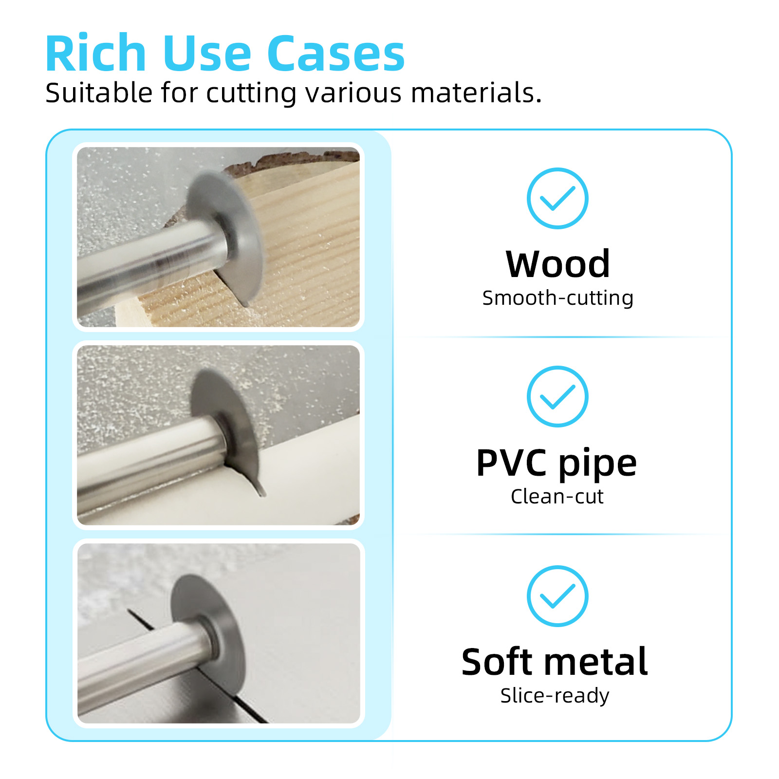 شفرات منشار فولاذية عالية السر - مراجعة Cordless Rotary Tool Kit Accessories وسعره