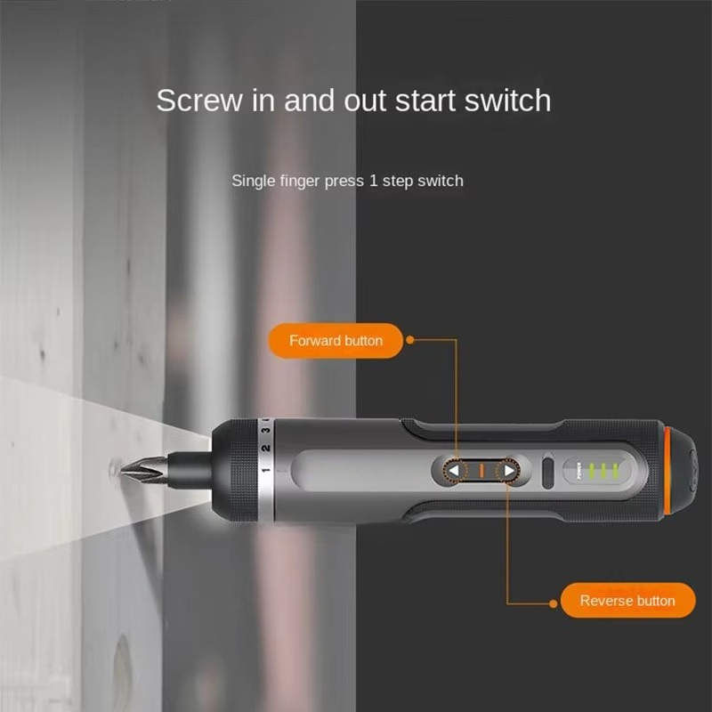 مجموعة مفكات كهربائية صغيرة JI - مراجعة Electric Screwdriver Rechargeable Usb وسعره
