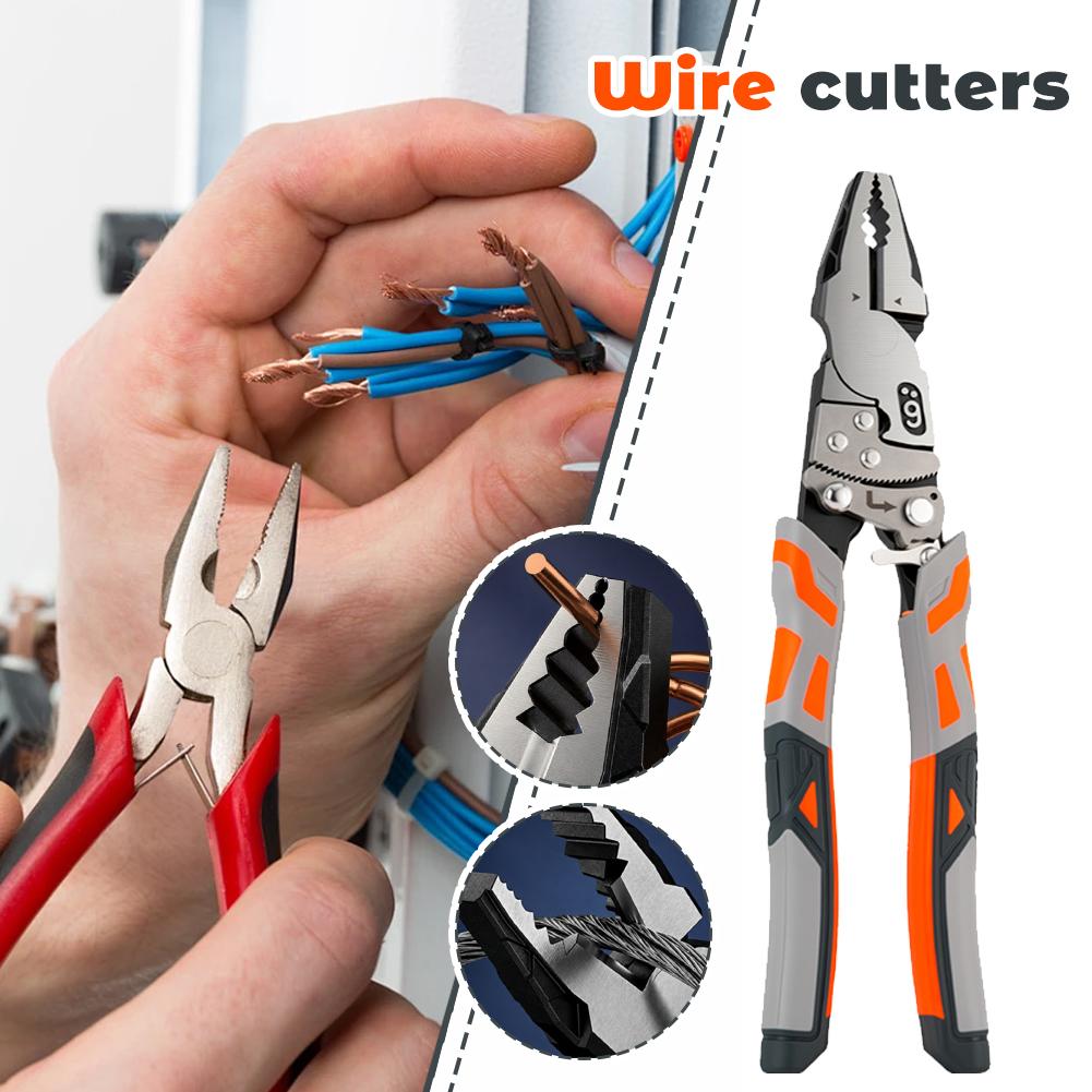 كماشة قطع الأسلاك ذاتية القفل  - مراجعة Automatic Wire Stripper Cutter وسعره