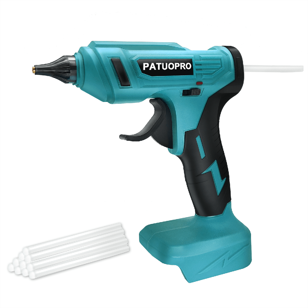 مسدس غراء كهربائي لاسلكي من PA - مراجعة Hot Melt Glue Gun Cordless وسعره
