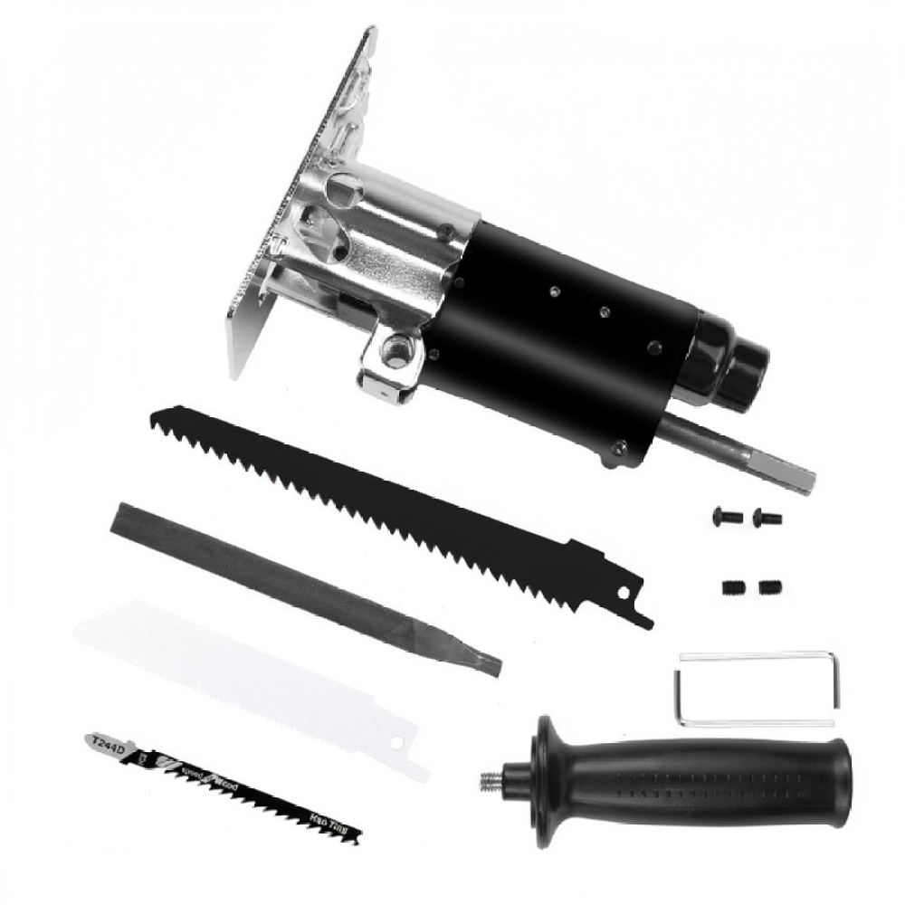 مجموعة ملحقات أدوات كهربائية ل - مراجعة Reciprocating Saw Attachment Drill وسعره