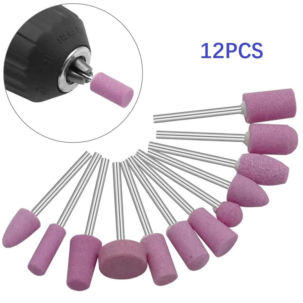 12 قطعة جلخ تلميع شنت الحجر ل  - مراجعة Cordless Rotary Tool Kit Accessories وسعره